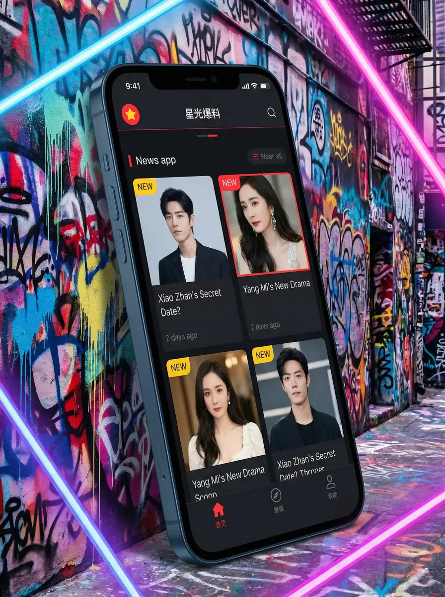 9色tv APP界面展示 - 掌上吃瓜神器